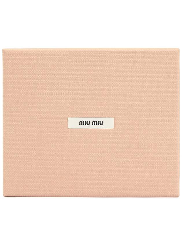 Matelasse Nappa Leather Coin Wallet Black - MIU MIU - BALAAN 8