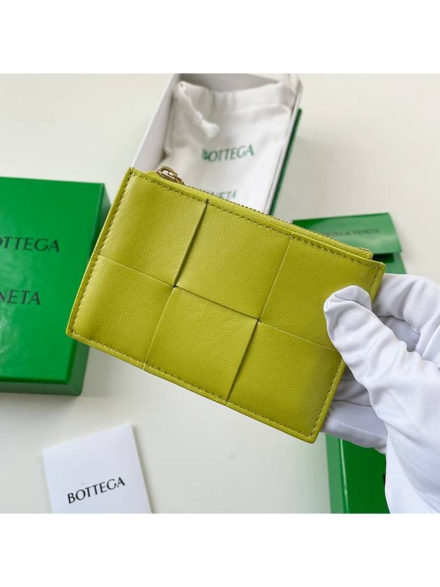 Zipper card wallet kiwi 651393 - BOTTEGA VENETA - BALAAN 7