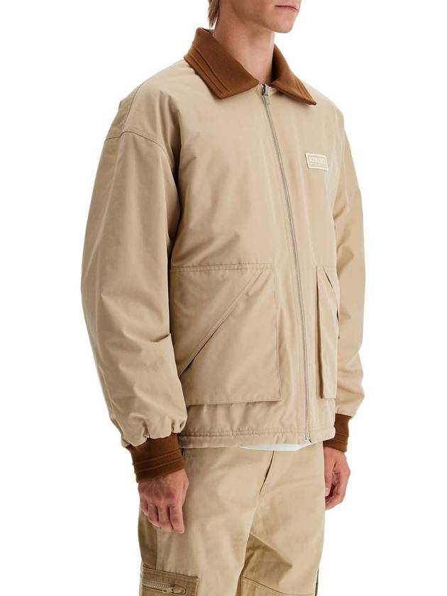 Coach Reversible Zip-Up Jacket Beige - KENZO - BALAAN 3