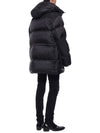 Logo Applique Nylon Puffer Coat Black - BURBERRY - BALAAN 7