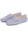 Gomini Leather Driving Shoes Violet - TOD'S - BALAAN 3