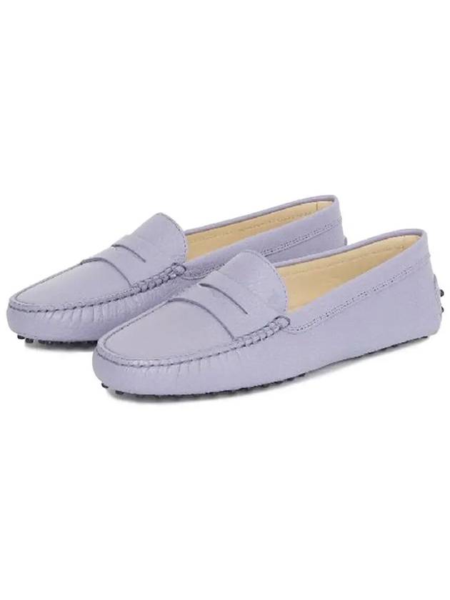 Gomini Leather Driving Shoes Violet - TOD'S - BALAAN 3