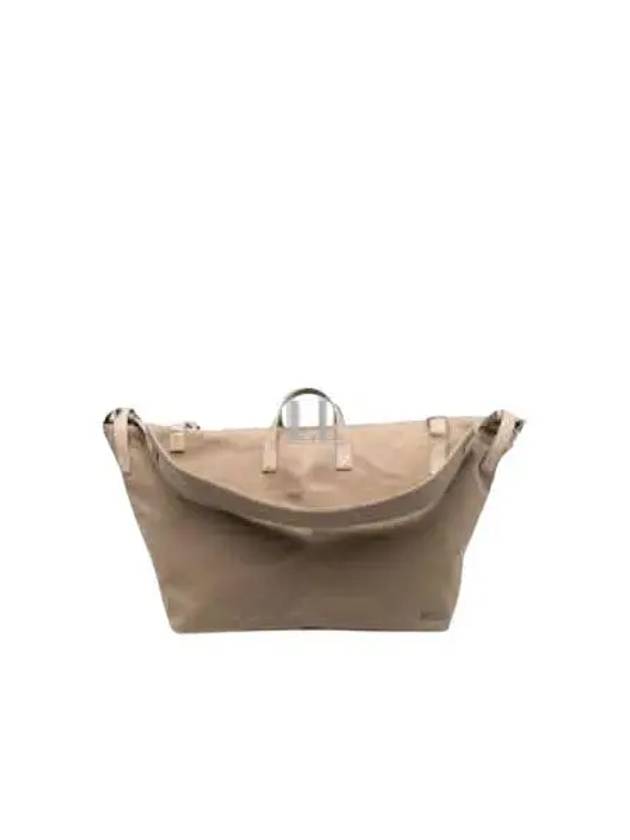 Le Sac A Linge Weekender Cotton Duffel Bag Dark Beige - JACQUEMUS - BALAAN 2