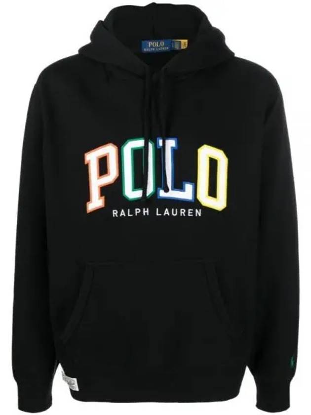 Applique Logo Hoodie Black - POLO RALPH LAUREN - BALAAN 2