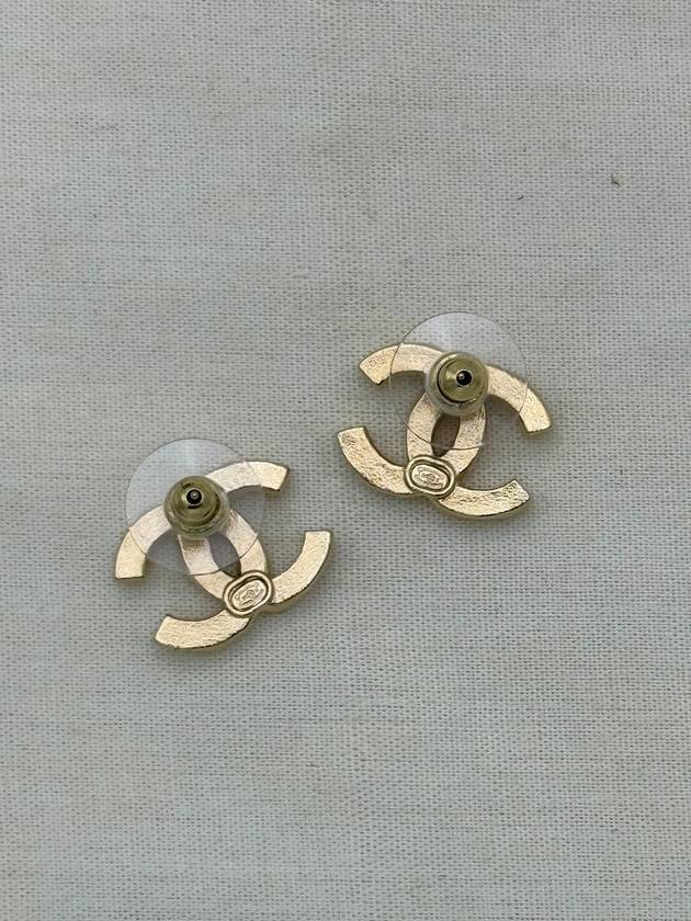 24S CC logo earrings crystal gold ABD310 - CHANEL - BALAAN 6