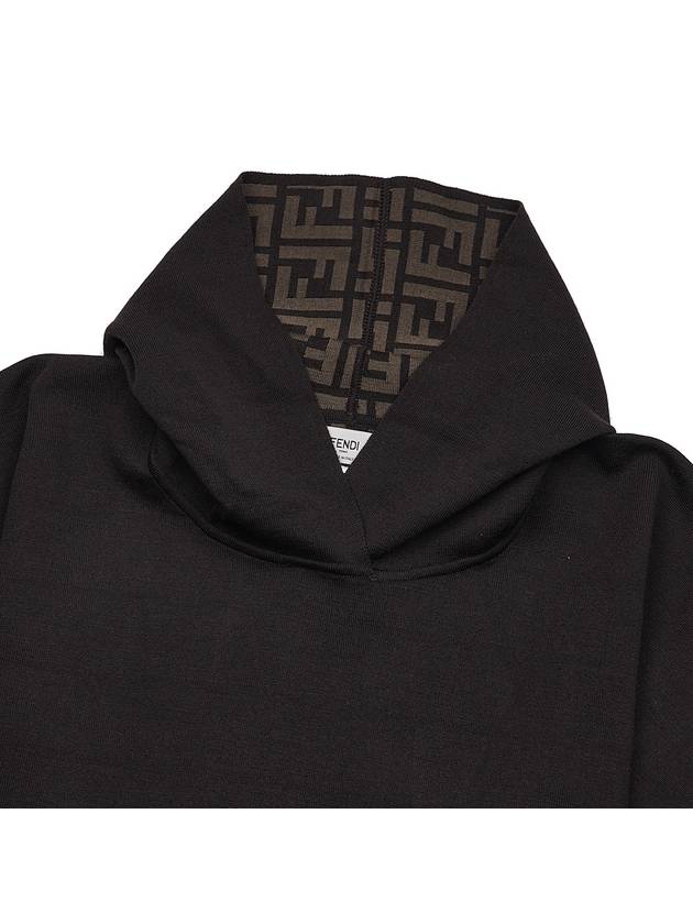 Wool Poncho Brown - FENDI - BALAAN 9