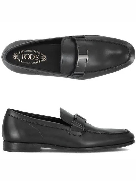 Timeless Leather Loafers Black - TOD'S - BALAAN 2