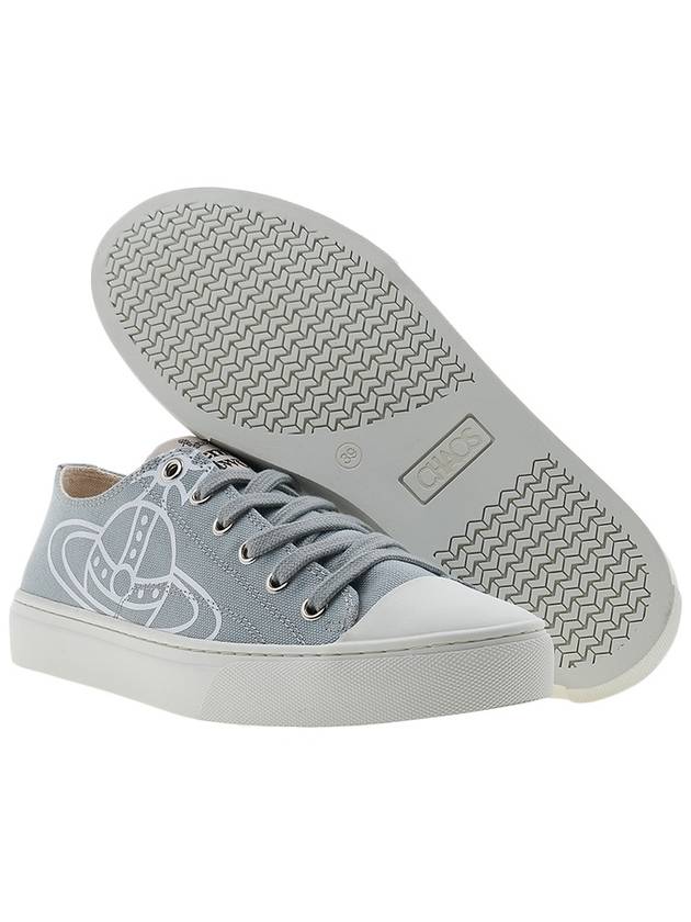 ORB Logo Low Top Sneakers Grey - VIVIENNE WESTWOOD - BALAAN 6