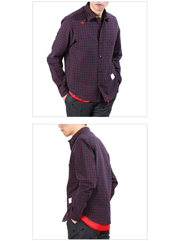 checked long sleeve shirt - THE EDITOR - BALAAN 4