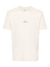 30/1 Jersey Graphic Short Sleeve T-Shirt Beige - CP COMPANY - BALAAN 2