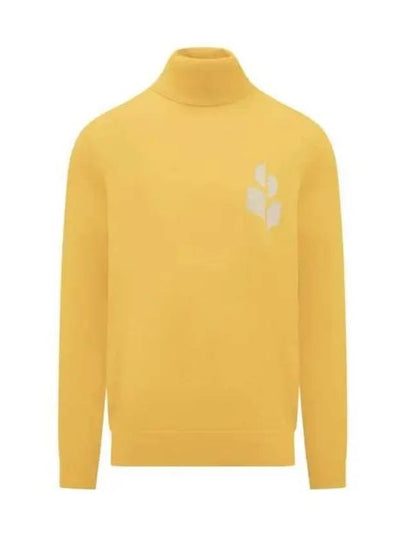 Enzo Logo Turtleneck Yellow - ISABEL MARANT - BALAAN 2