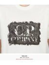 Logo Label Graphic Short Sleeve T-Shirt White - CP COMPANY - BALAAN 9