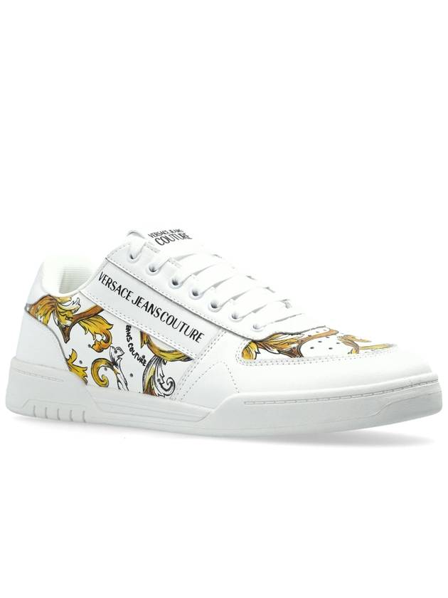 Versace Jeans Couture Sports Shoes Brooklyn, Men's, White - VERSACE - BALAAN 4