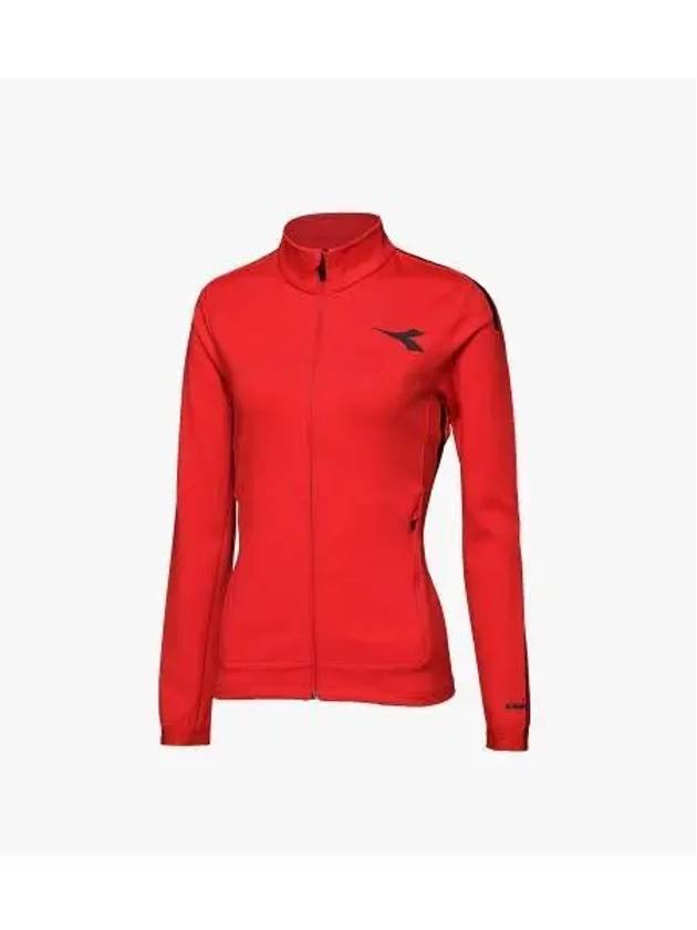 Diadora Essential Training Jacket Women RED - DIADORA - BALAAN 1