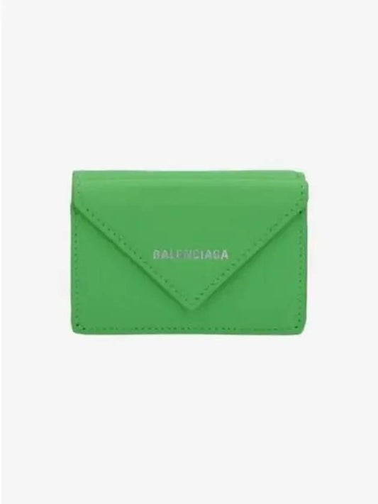 Papier Mini Half Wallet Green - BALENCIAGA - BALAAN 2