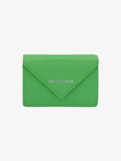 Papier Mini Half Wallet Green - BALENCIAGA - BALAAN 2