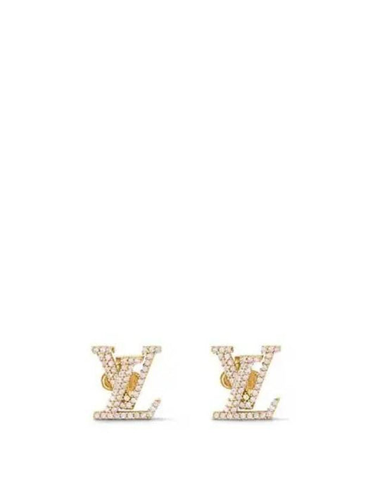 LV Iconic Earrings Gold - LOUIS VUITTON - BALAAN 2