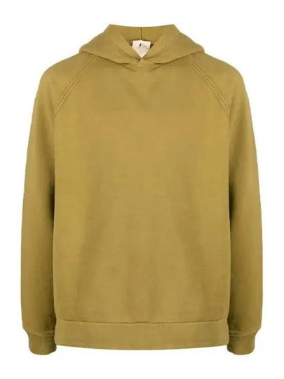 Logo Patch Hoodie Mustard - TEN C - BALAAN 2