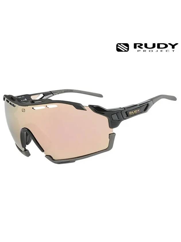 Eyewear Logo Sunglasses Black - RUDYPROJECT - BALAAN 3