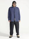 Side pocket washed shirt blue - BOOVOOM - BALAAN 4