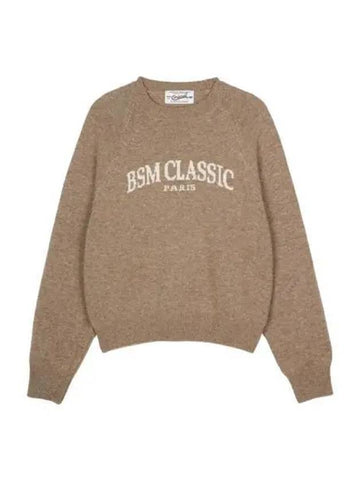 BSM Classic Knit Pullover Mochaccino - BENSIMON - BALAAN 1