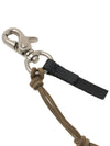 Leather Ladon Keychain Necklace Olive - OUR LEGACY - BALAAN 5