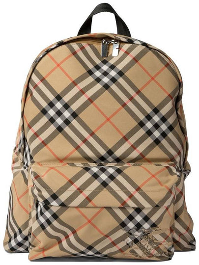 Nova Check Backpack Beige - BURBERRY - BALAAN 2