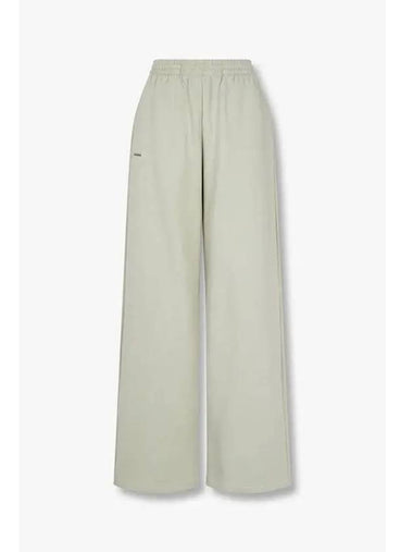 Unisex 365 Midweight Straight Leg Track Pants Olive - PANGAIA - BALAAN 1