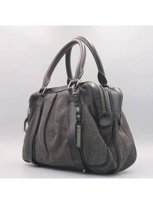 Black color tote bag - BURBERRY - BALAAN 3