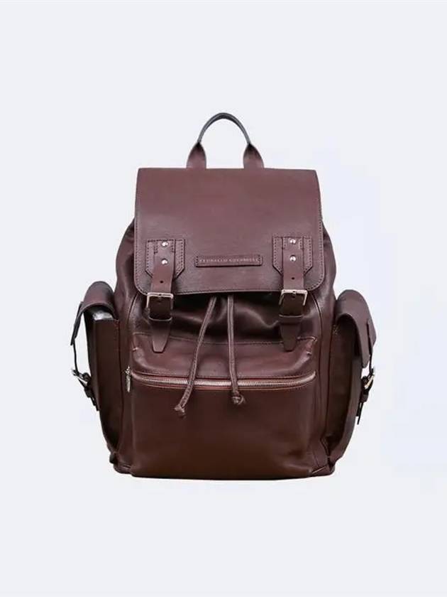 Multi Pocket Backpack MBRXU356C8100 - BRUNELLO CUCINELLI - BALAAN.