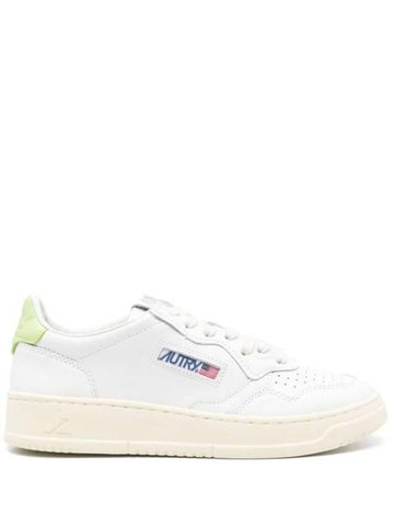 Medalist Green Tab Low Top Sneakers White - AUTRY - BALAAN 1