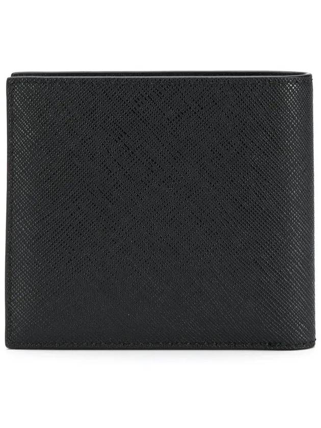 Stripe Logo Patch Brasai of Bicycle Wallet Black - BALLY - BALAAN 4