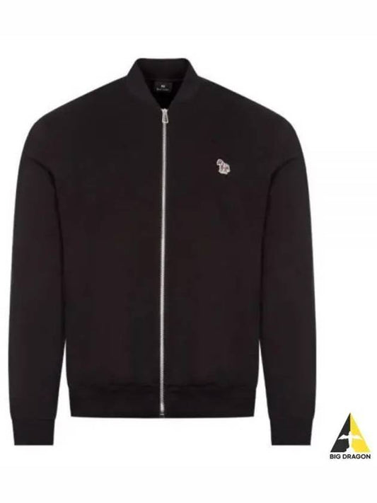 Zebra Logo Bomber Jacket Black - PAUL SMITH - BALAAN 2