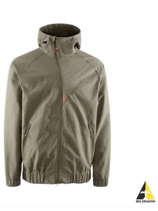 Huke Hooded Jacket Men Dark Khaki 10043 115 - KLATTERMUSEN - BALAAN 2