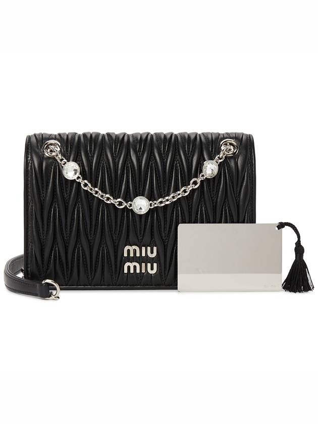 Materasse Nappa Leather Mini Bag Black - MIU MIU - BALAAN 2