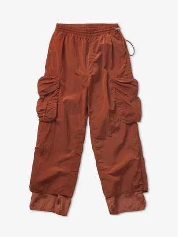 Double Elastic Cargo Pants Choco CRTWMBOT003NYL009T108 - SUNNEI - BALAAN 1