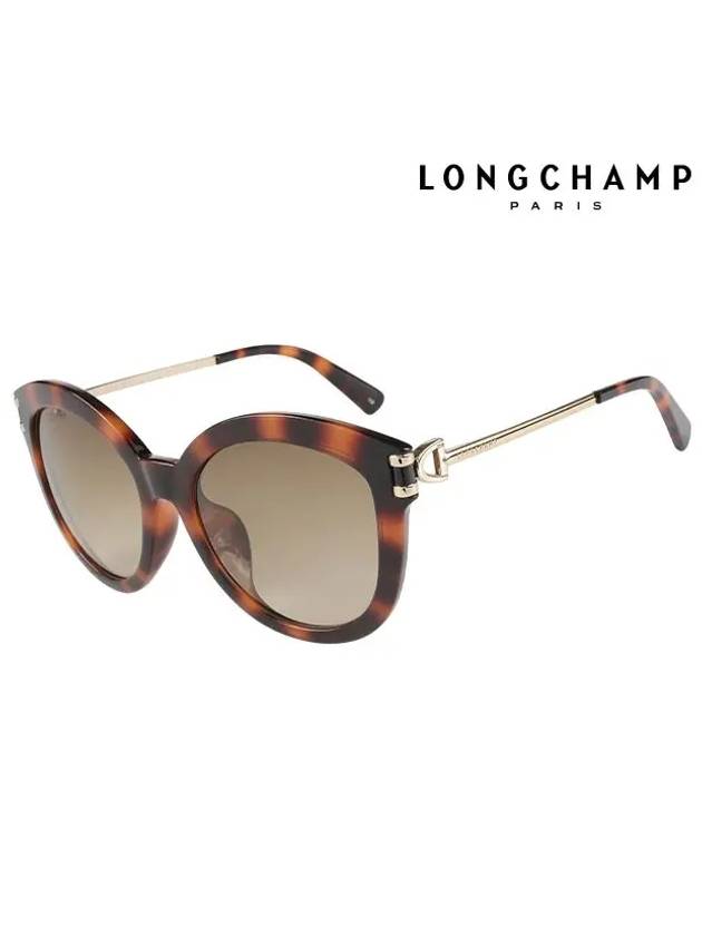 Sunglasses LO604SA 214 Round Women - LONGCHAMP - BALAAN 1