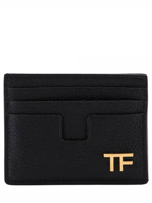 YT233 LCL158G 1N001 Grain Leather Card Holder - TOM FORD - BALAAN.