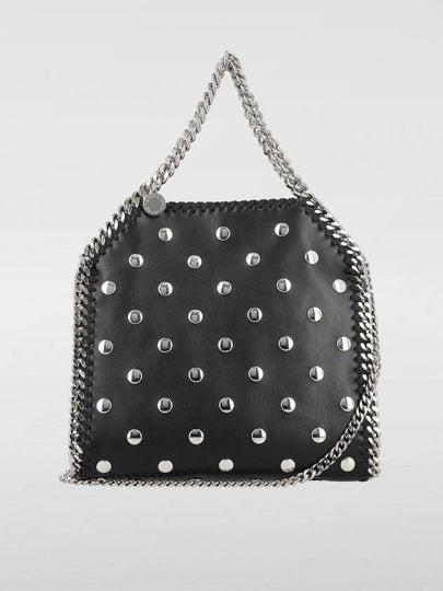 Studded Falabella mini tote bag black - STELLA MCCARTNEY - BALAAN 2