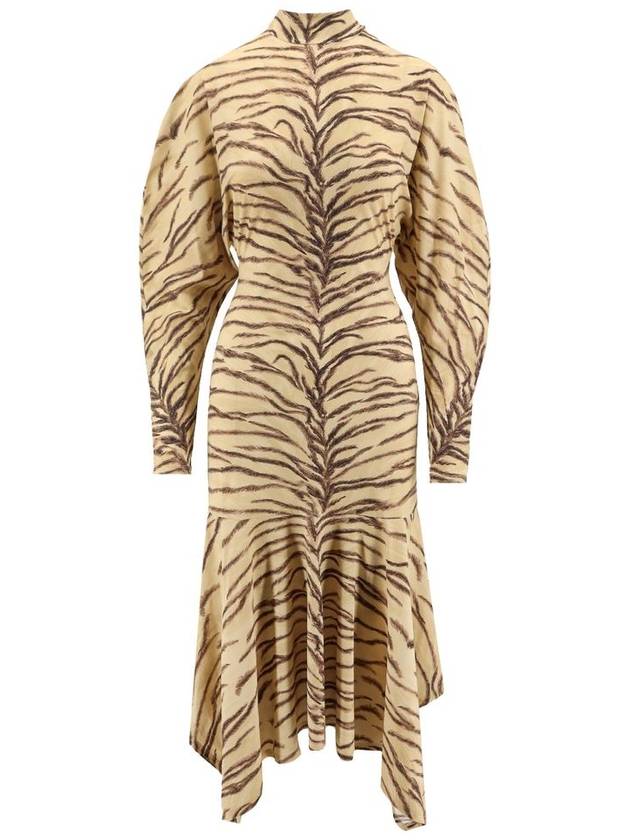 Recycled Nylon Dress WITH Animalear Motif 6J03193SPZ379500 B0651154438 - STELLA MCCARTNEY - BALAAN 2