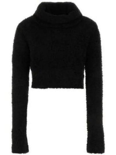 Jumper Long Sleeve Turtleneck Black - SAINT LAURENT - BALAAN 2