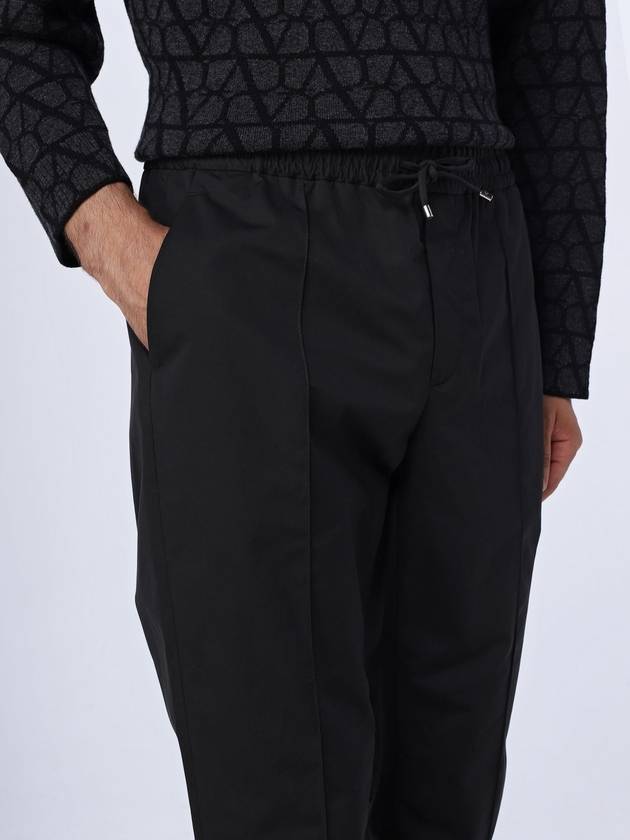 Valentino jogger pants in cotton - VALENTINO - BALAAN 5