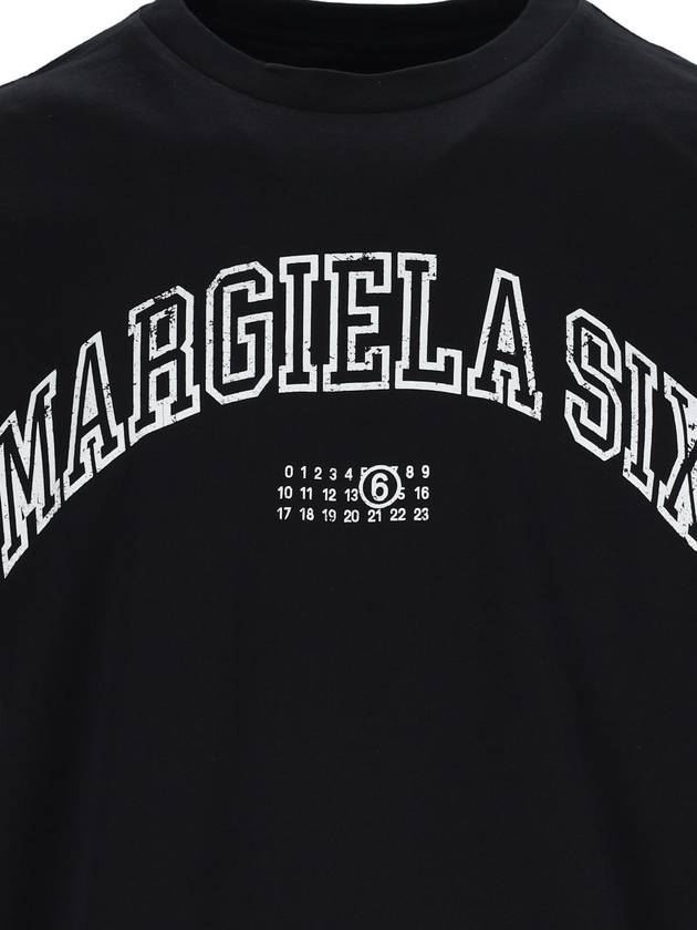 MM6 Maison Margiela T-shirts and Polos Black - MAISON MARGIELA - BALAAN 3