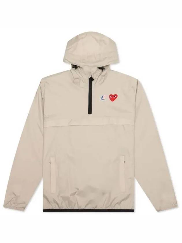 Logo Patch Anorak Beige - COMME DES GARCONS - BALAAN 2