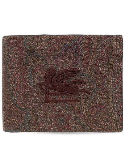 Paisley Print Bifold Wallet Brown - ETRO - BALAAN 2