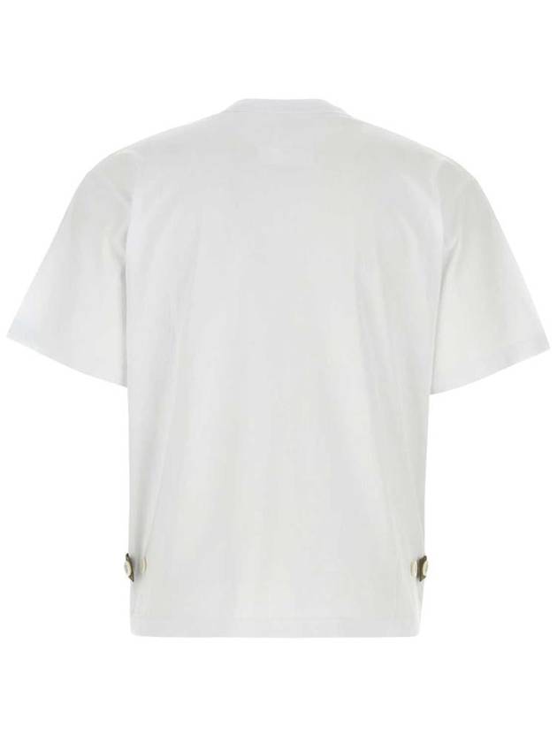 short sleeve t-shirt 24 03377M 101 WHITE - SACAI - BALAAN 3