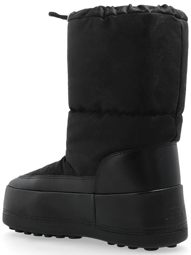 Versace Snow Boots With Logo, Women's, Black - VERSACE - BALAAN 5