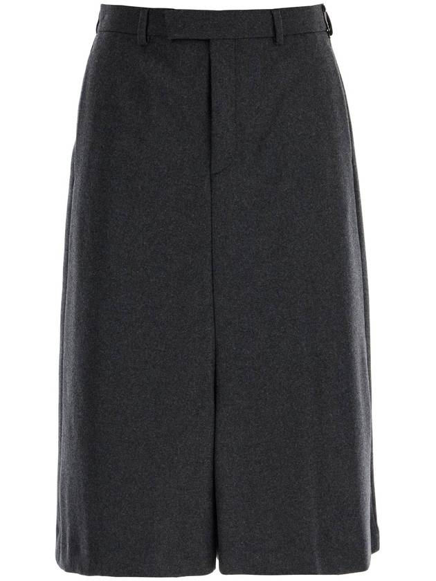 long cashmere bermuda shorts - FENDI - BALAAN 1