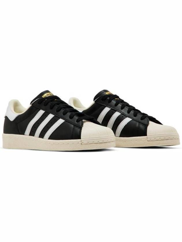 Superstar 82 Low Top Sneakers Core Black - ADIDAS - BALAAN 7