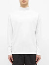 Alix Men's White Logo Turtleneck T-Shirt AVUTS0021FA01 - 1017 ALYX 9SM - BALAAN 4